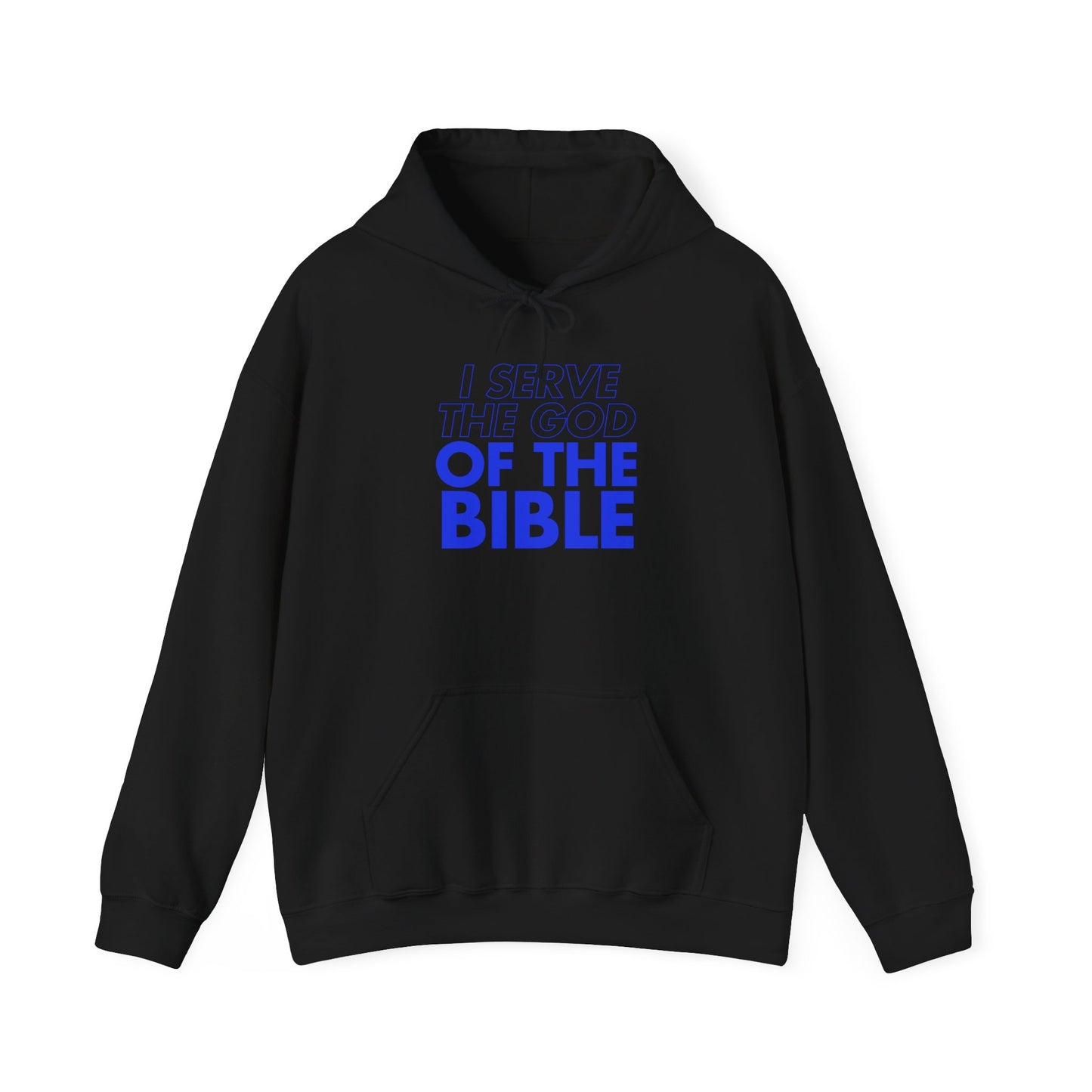 I Serve The God Of The Bible Hoodie